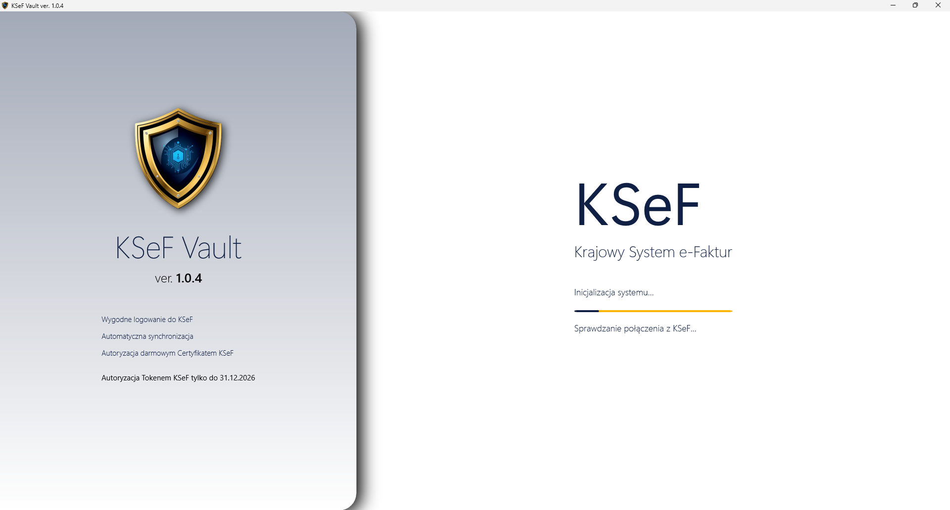 Splash KSeF Vault